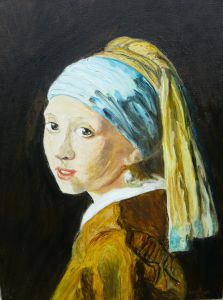 La jeune fille à la perle La jeune fille à la perle